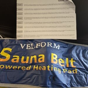 Velform Sauna Belt Water / Weight Loss Adjustable WORKS